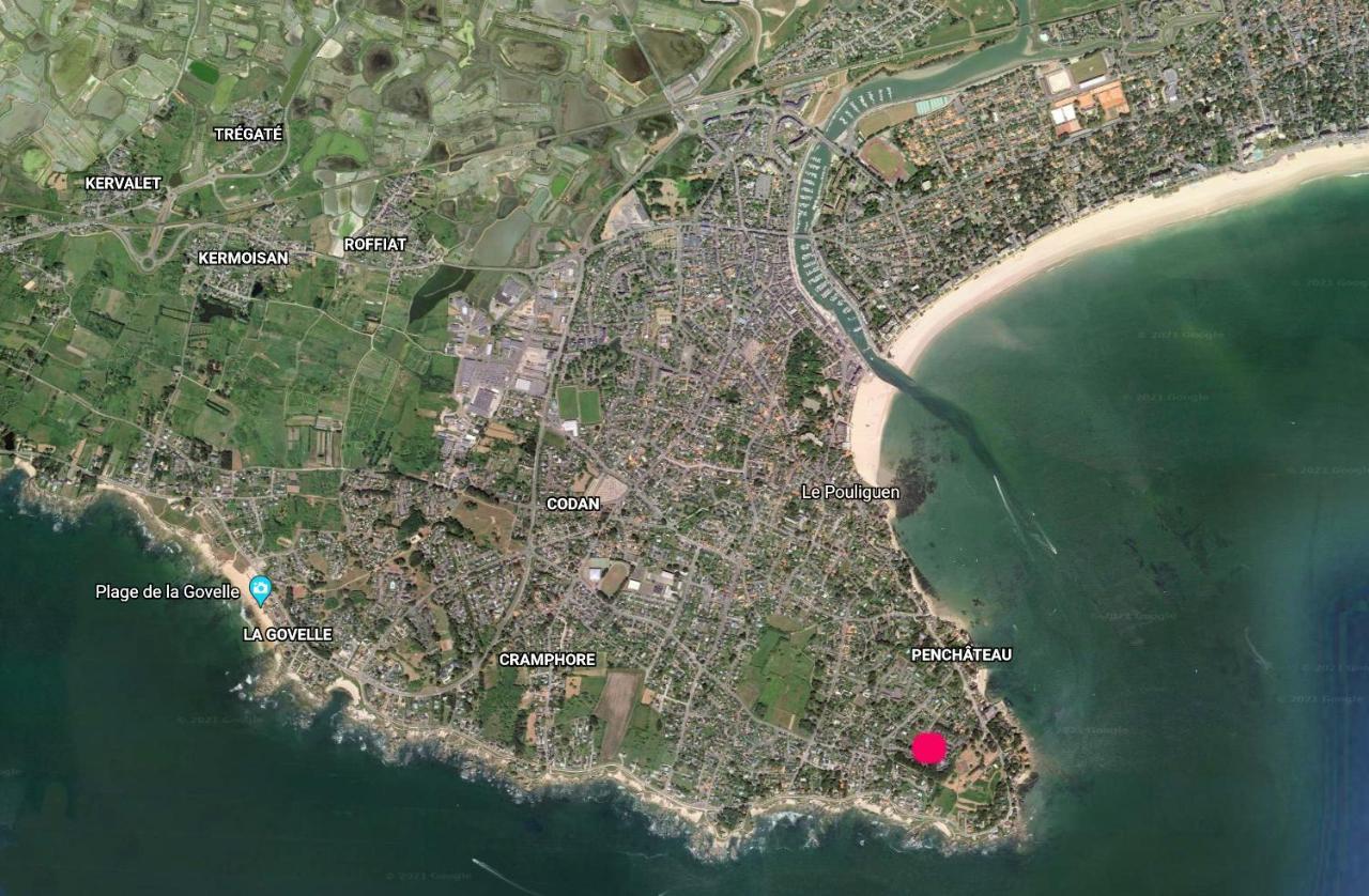 Cottage T3 à 5 minutes à pied de la plage Le Pouliguen Exterior foto